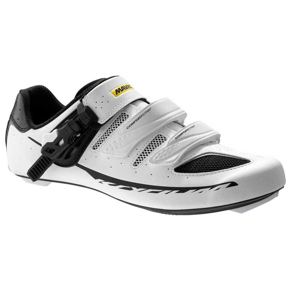 RRP £100 Mavic Ksyrium Elite II Road Shoe Black White 