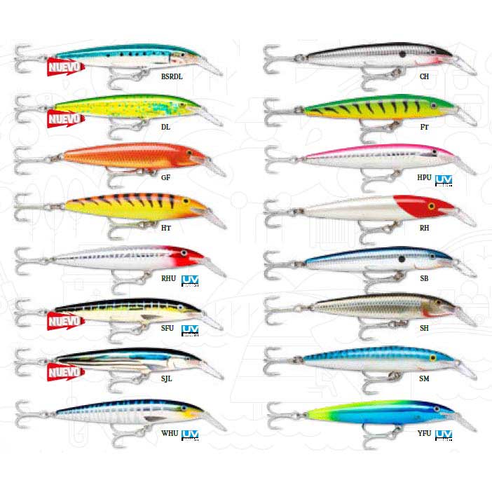 Rapala Countdown Magnum 14cm 36g Sinking Saltwater Lure COLOURS 