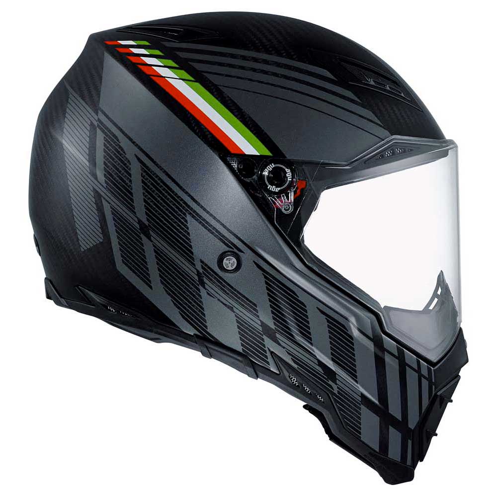 AGV Capacete Integral AX-8 Naked Carbon Multi
