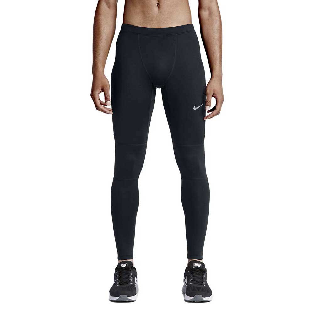 India viudo Integrar Nike Pantalones Dri Fit Essential Tight Negro | Runnerinn