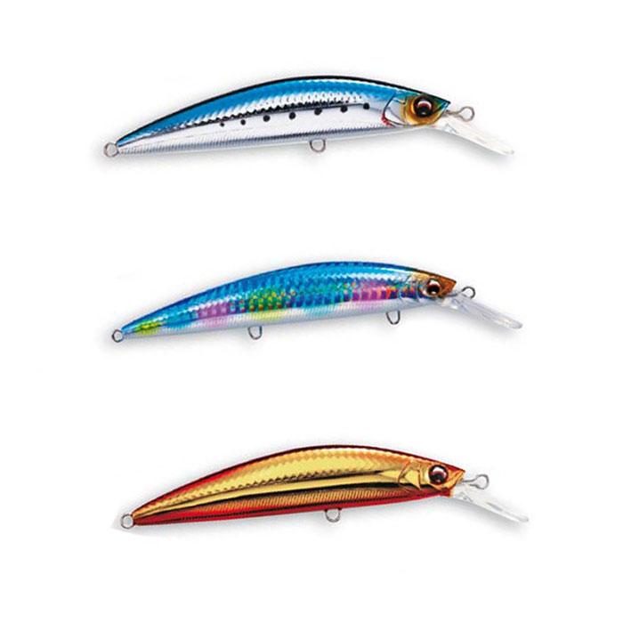 -BASS+more 5 Colours Duel Hardcore Heavy Sinking Minnow F975-110mm-35gr 