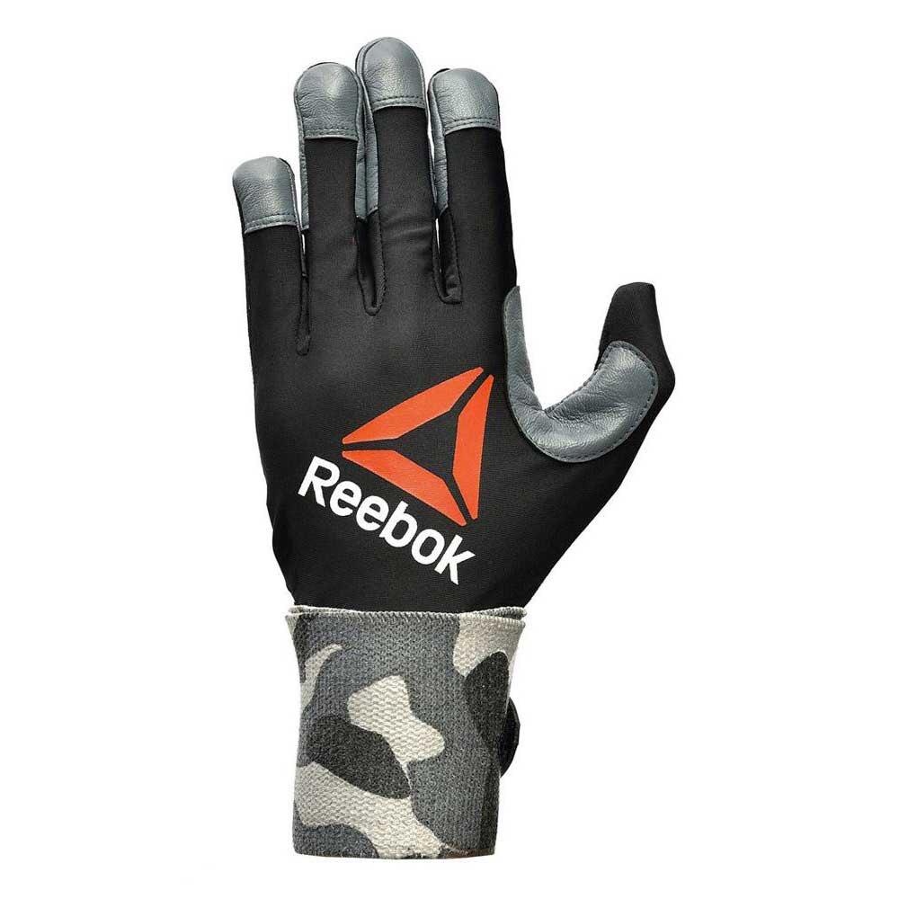 Reebok Training Gloves Functional Exercise Weight Lifting Full Finger Gym 