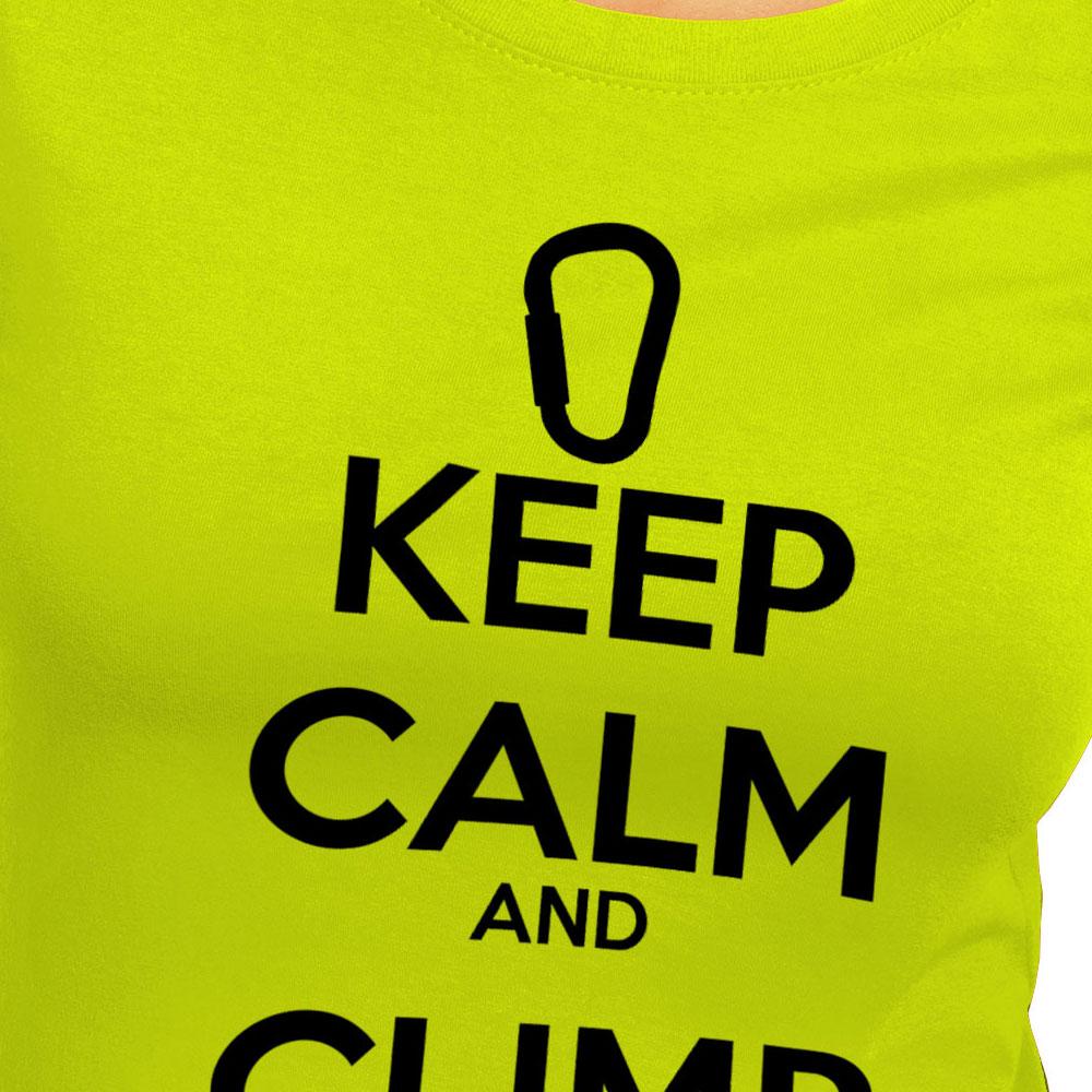 Kruskis Keep Calm And Climb T-shirt met korte mouwen