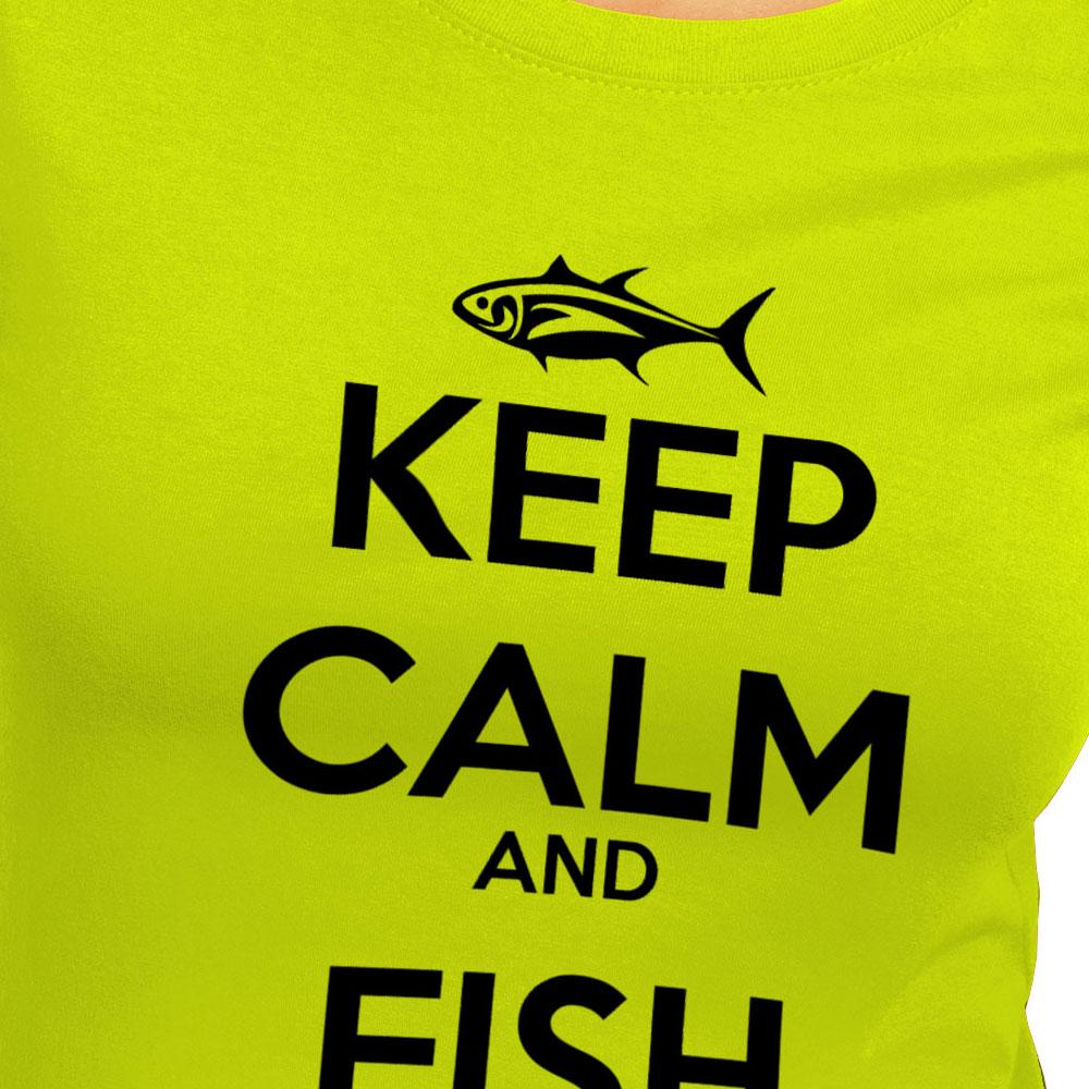 Kruskis Keep Calm And Fish T-shirt med korte ærmer