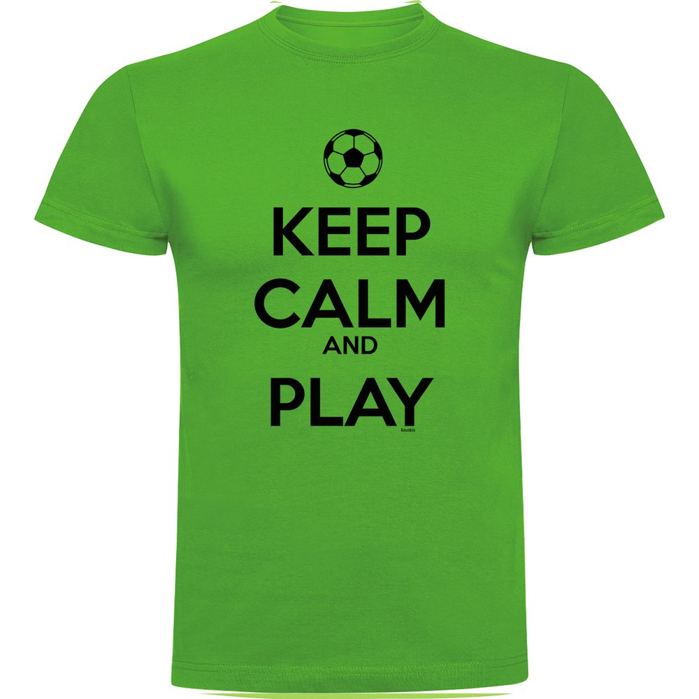 kruskis-t-shirt-a-manches-courtes-keep-calm-and-play-football