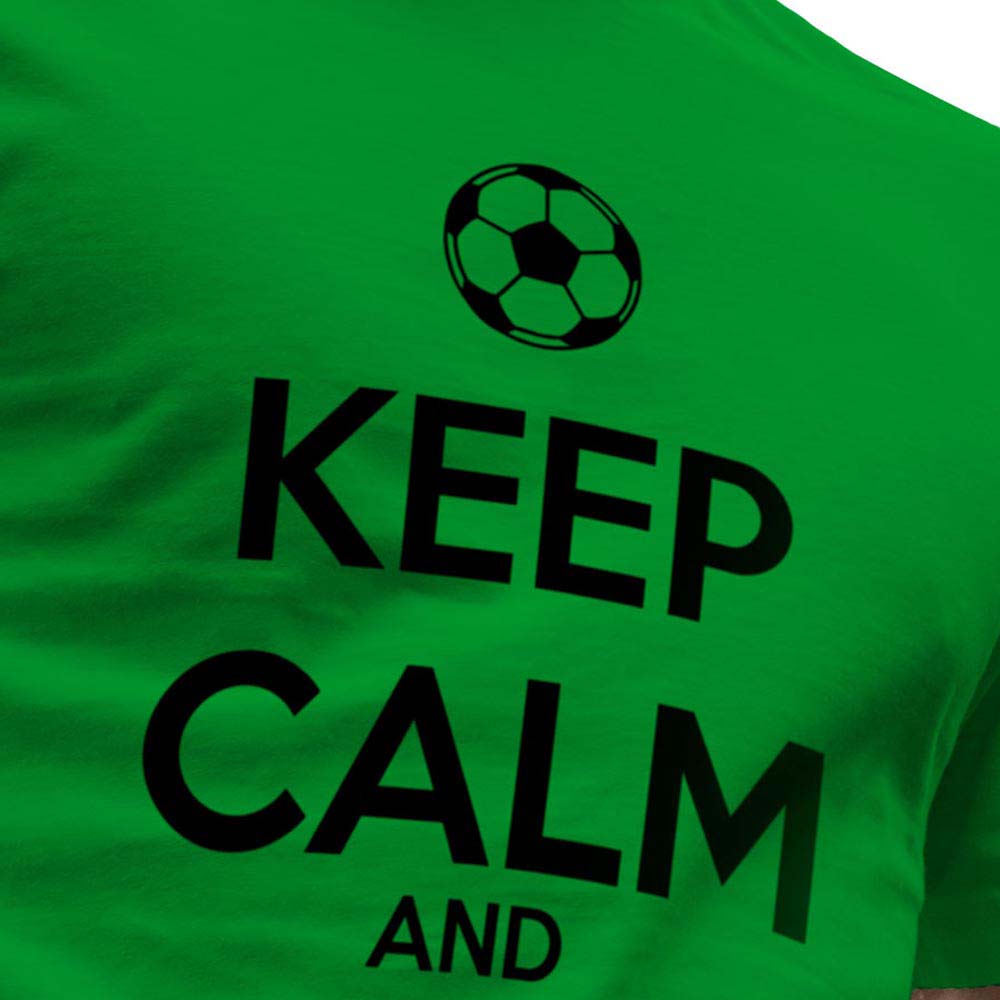 Kruskis T-shirt à manches courtes Keep Calm And Play Football