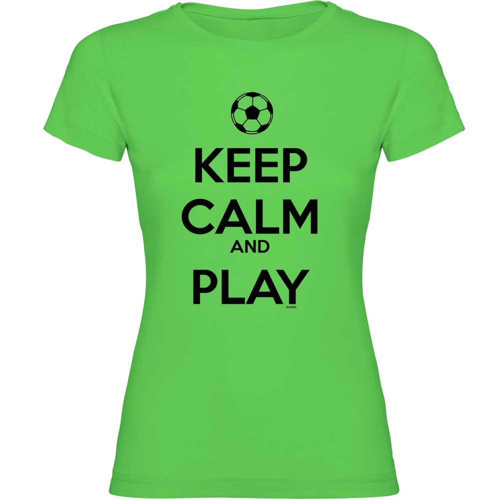 kruskis-t-shirt-a-manches-courtes-keep-calm-and-play-football