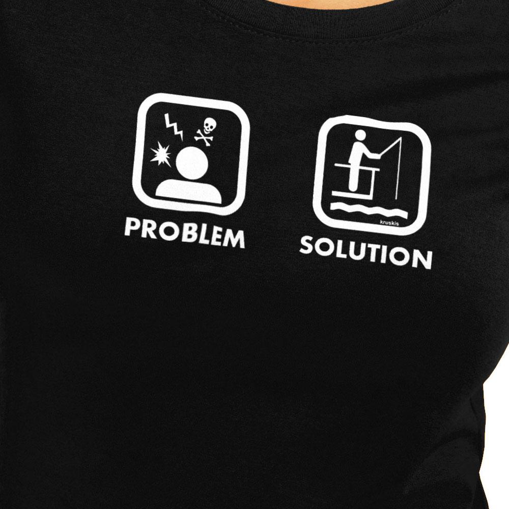 Kruskis Problem Solution Fish short sleeve T-shirt