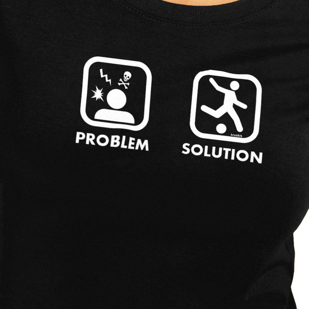 Kruskis Problem Solution Play Football T-shirt med korta ärmar