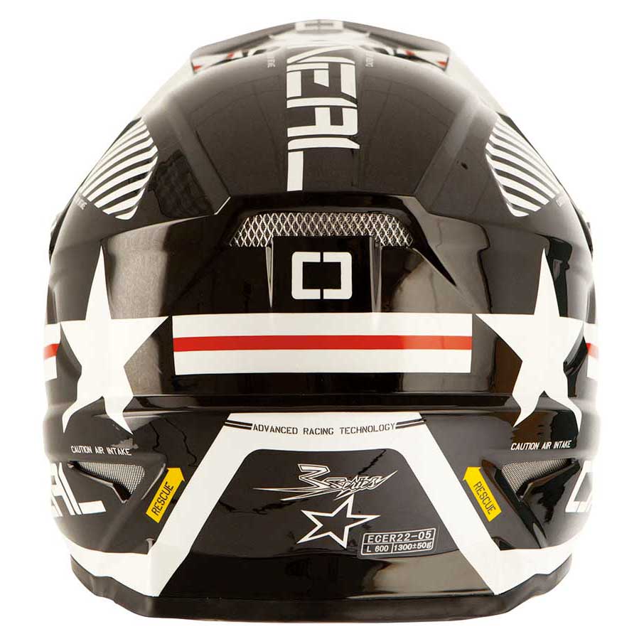 Oneal 3 Series Afterburner Motocross Helmet
