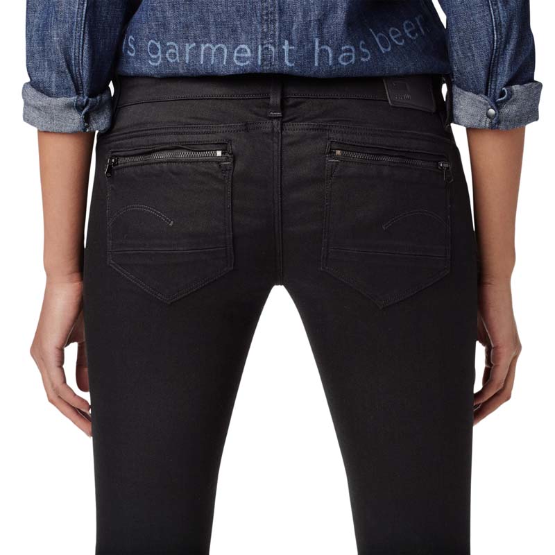 G-Star Jeans Midge Zip Low Waist Super Skinny