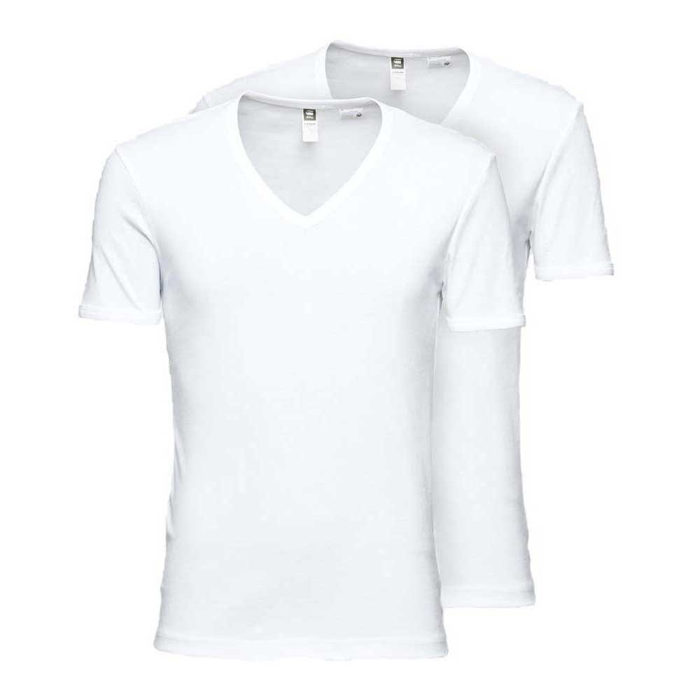 G-Star Basic V T2 Pack Short Sleeve T-Shirt