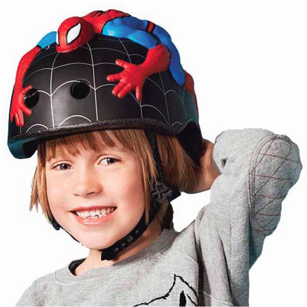 Crazy safety Capacete Spiderman