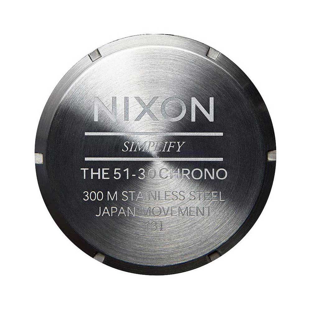 Nixon 51 30 Chrono Leather Watch
