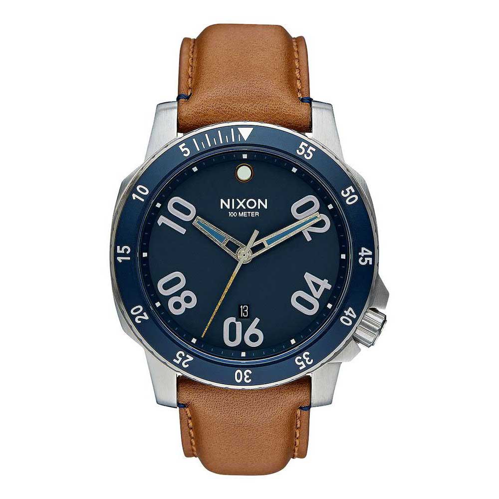 nixon-ranger-leather-watch