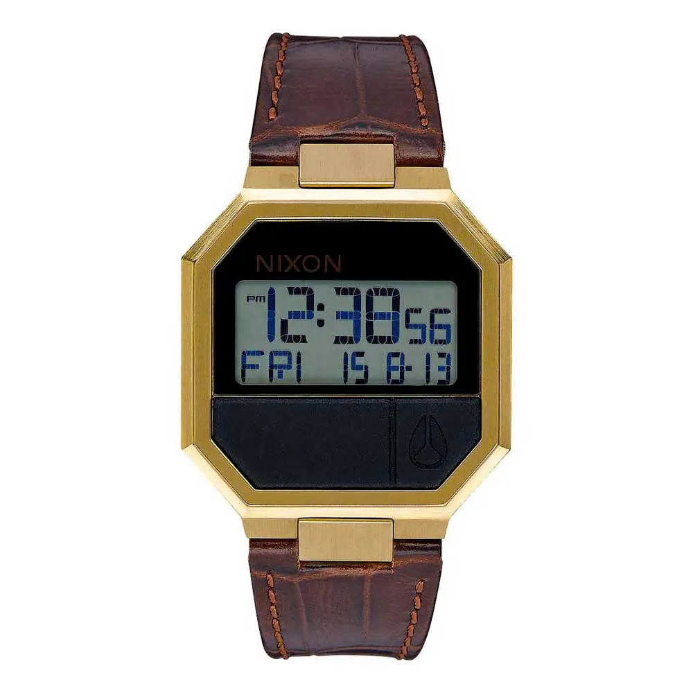 Nixon Re Run Leather Watch | Dressinn display picture 2