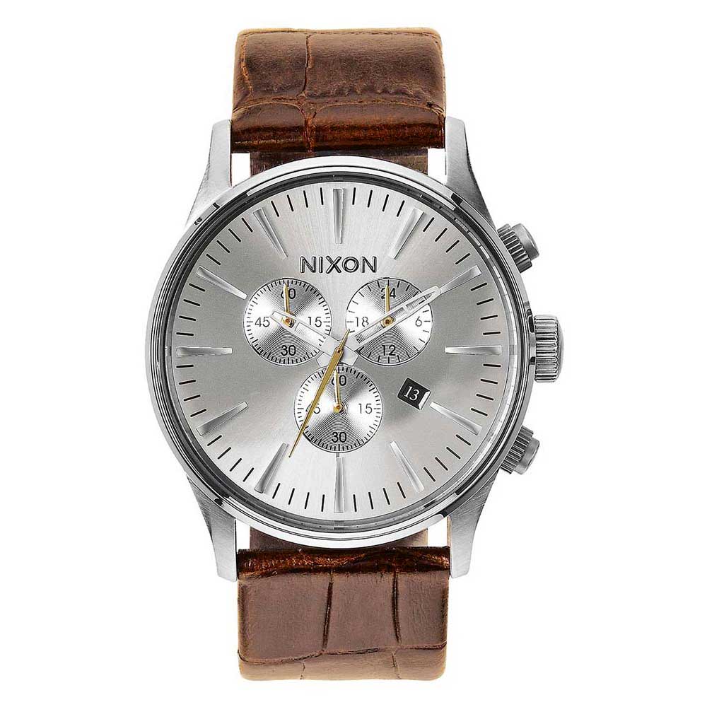 nixon-montre-sentry-chrono-leather