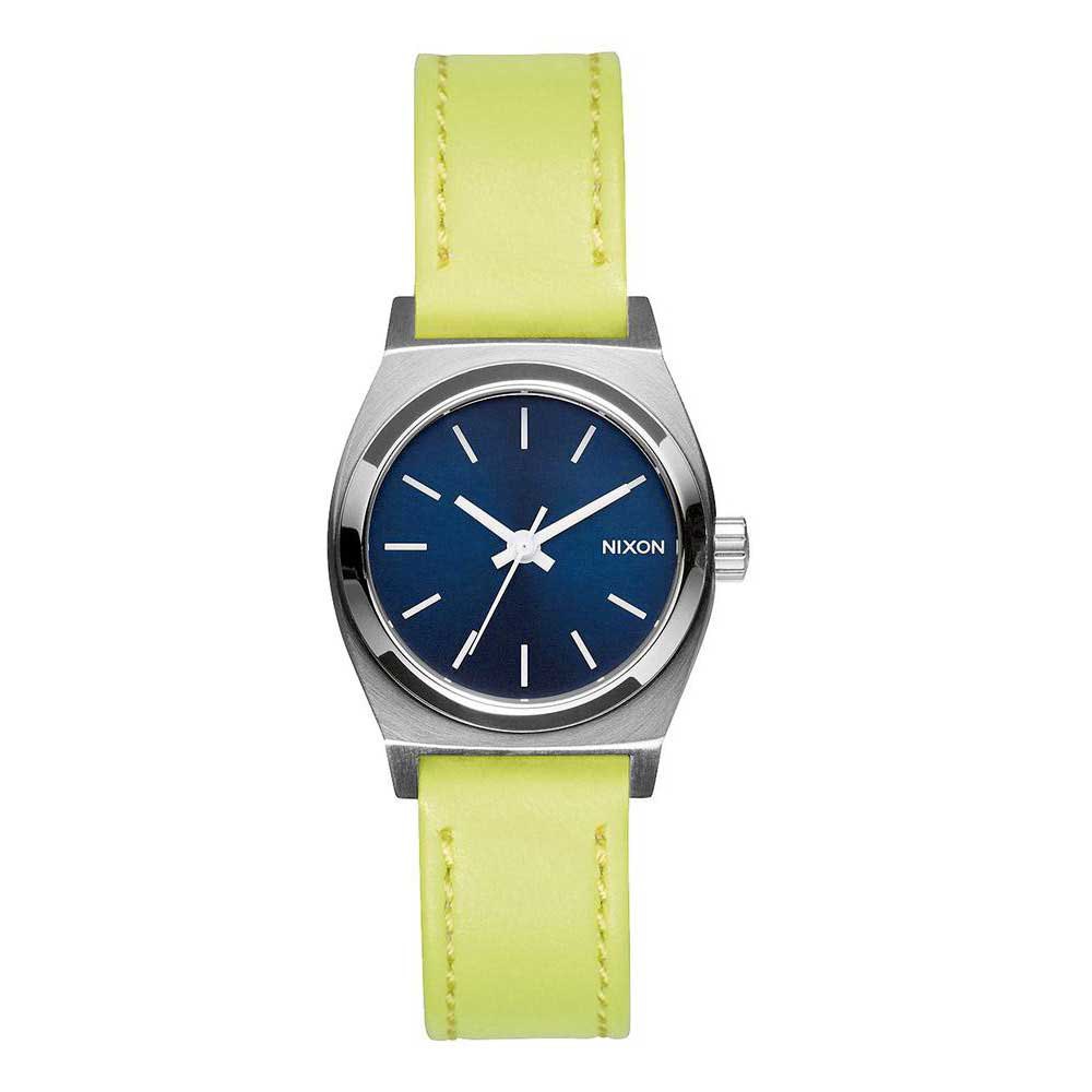 nixon-small-time-teller-leather-watch