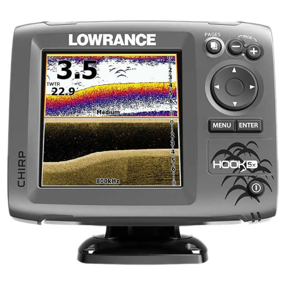 Sounder Lowrance Hook Reveal 9 - Échosondeur Avec Cartographie Et Imagerie SideScan - Pour Pêche En Mer Ou Eau Douce