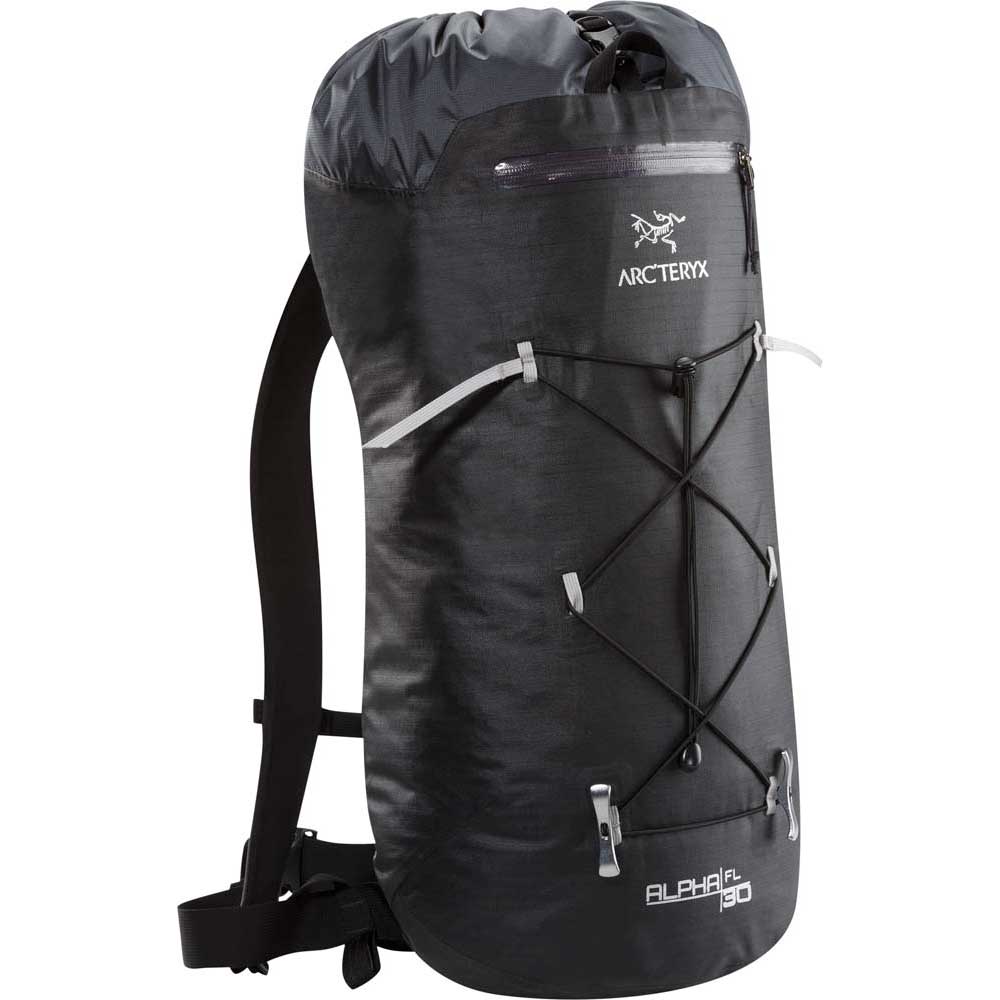 Arc'teryx Alpha FL 30 Backpack 黒 | Trekkinn ロープ・バッグとギヤ