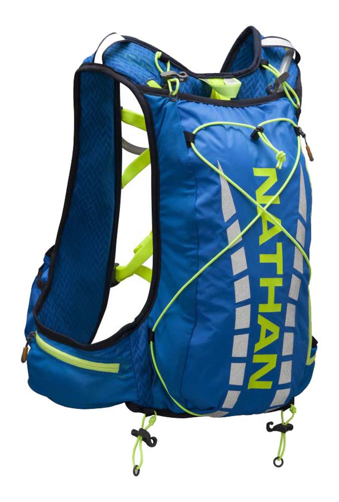 New Nathan VaporCloud Hydration Pack Vest Running Size S/M Color Electric Blue 