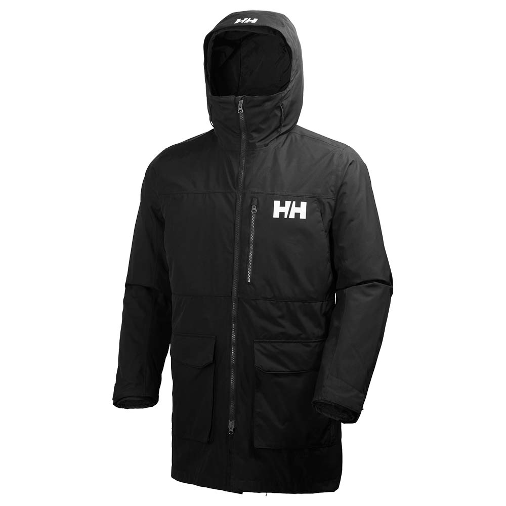 Taalkunde interieur Tegenstander Helly hansen Rigging Coat Jacket Black | Waveinn