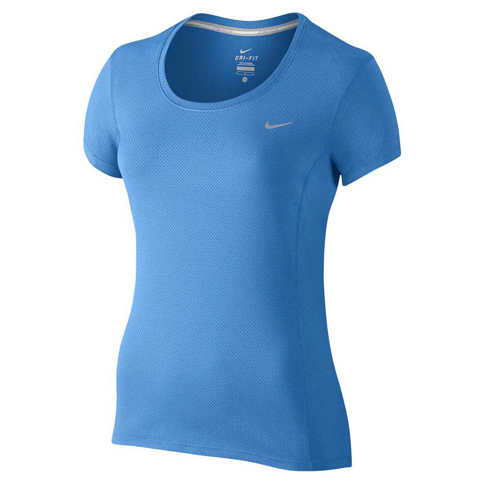 Nike Fit Contour Short Sleeve T-Shirt Blue