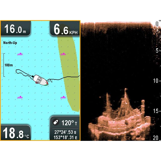 Raymarine Dragonfly 7 PRO C-Map With Transducer And Chart