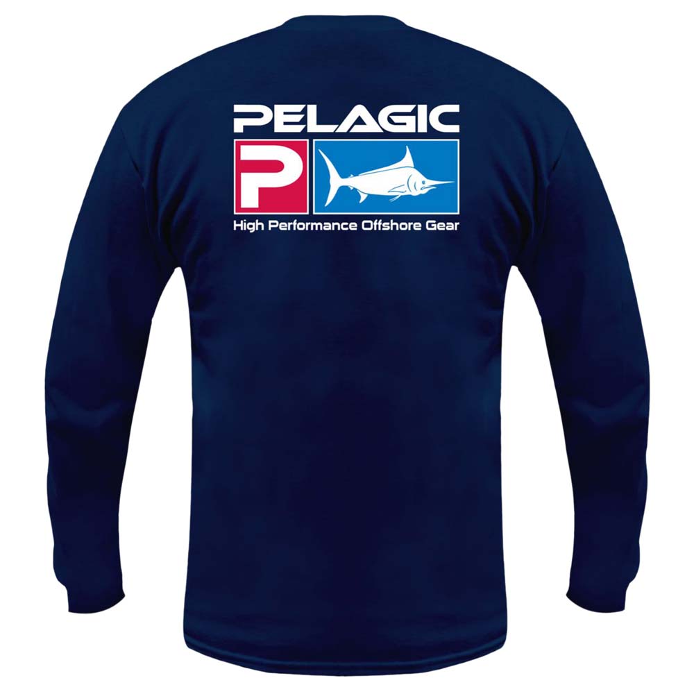 Pelagic Deluxe Logo Lange Mouwen T-Shirt