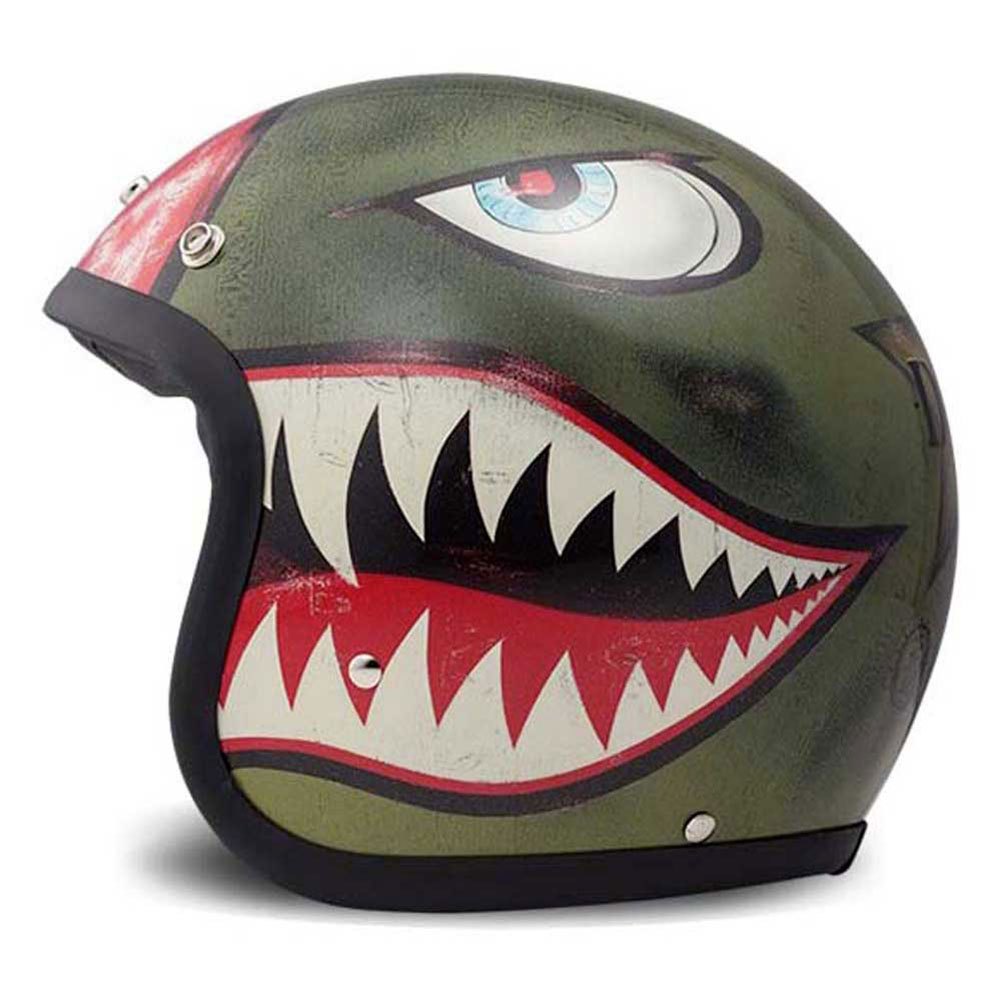 DMD Vintage Shark Open Face Helmet