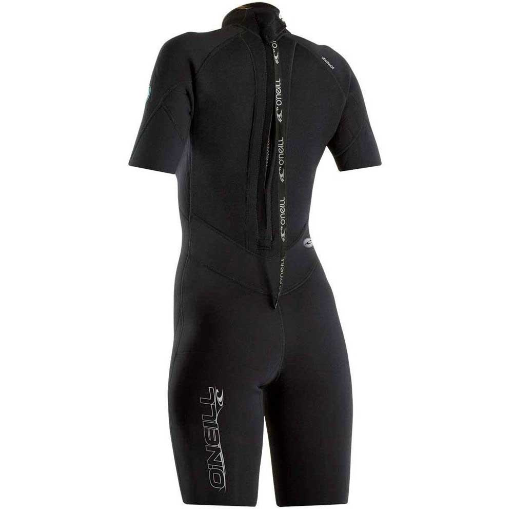 O´neill wetsuits Explore Spring 3/2 Mm Anzug Mit Reißverschluss Hinten Frau