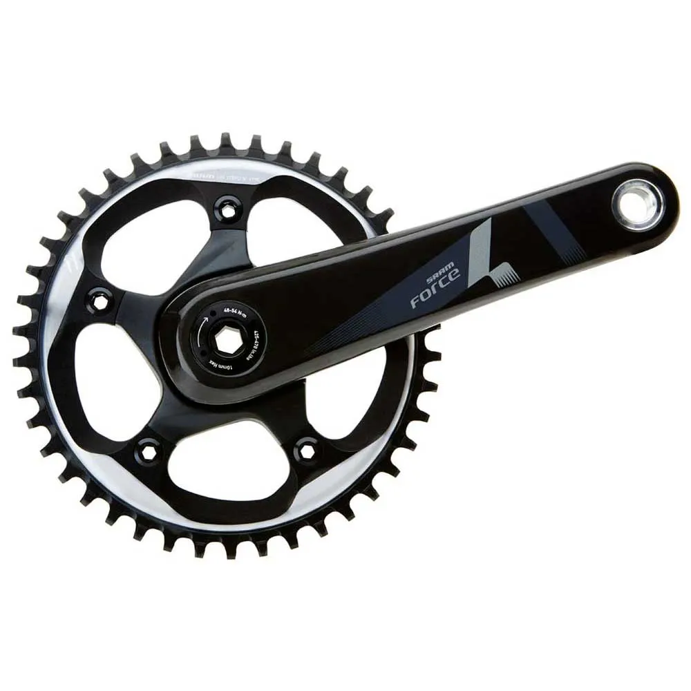 Sram Force 1 GXP 130 BCD crankset, Black | Bikeinn
