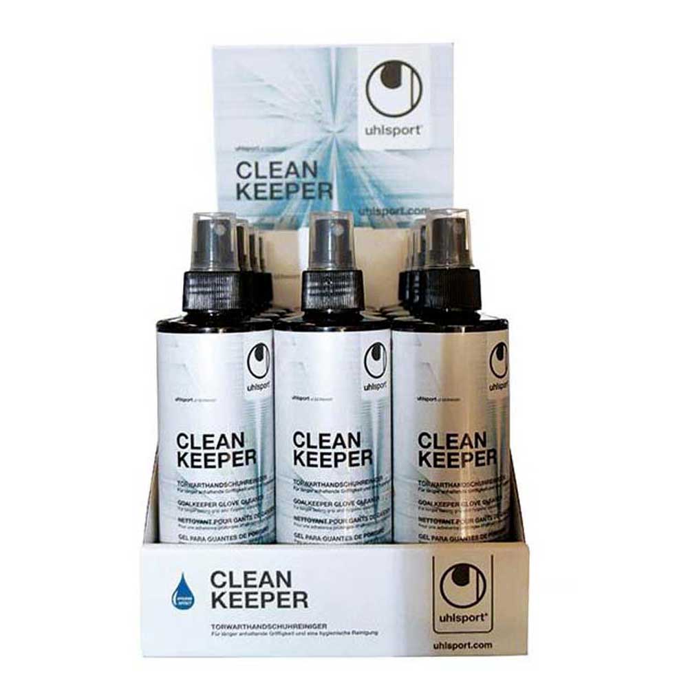 uhlsport-maalivahtikasineiden-puhdistusspray-clean-keeper-250-ml-15-yksikoita