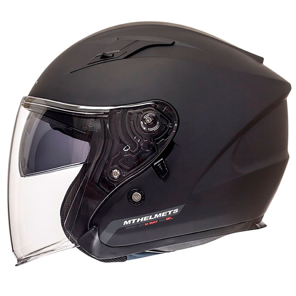 MT Helmets Casco Jet Avenue SV Solid Negro