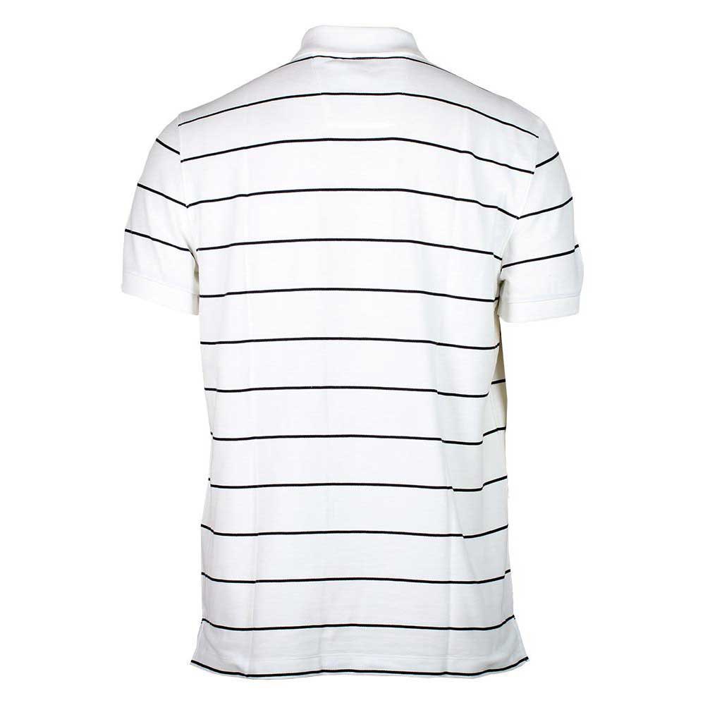 Nautica Knit Striped Short Sleeve Polo Shirt