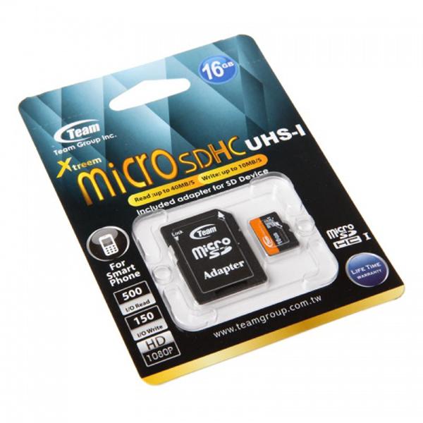 Team group MSD 16GB SDHC Memory card