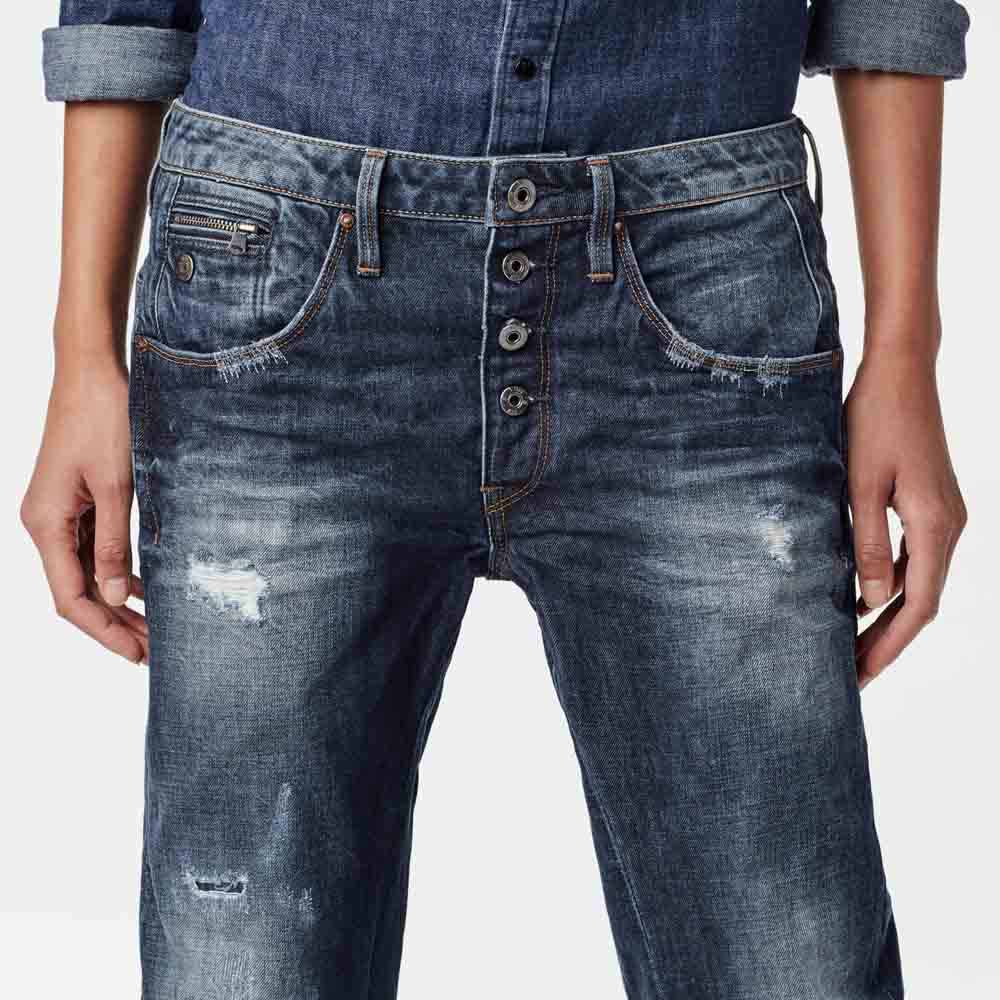 G-Star Arc 3D Button Low Waist Boyfriend Jeans