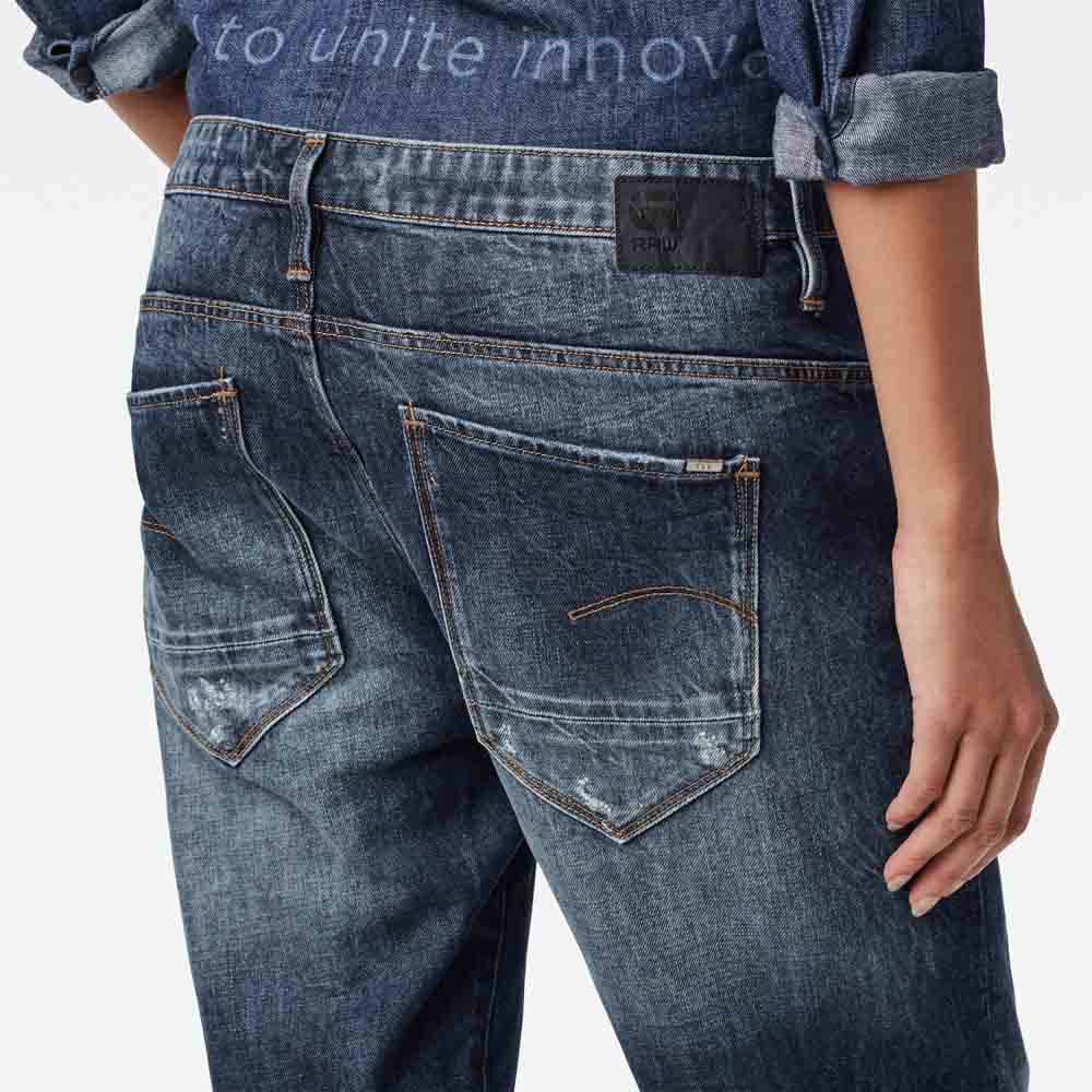 G-Star Arc 3D Button Low Waist Boyfriend Jeans