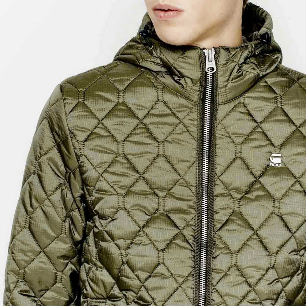 G-Star Meefic Quilted Hooded Overshirt