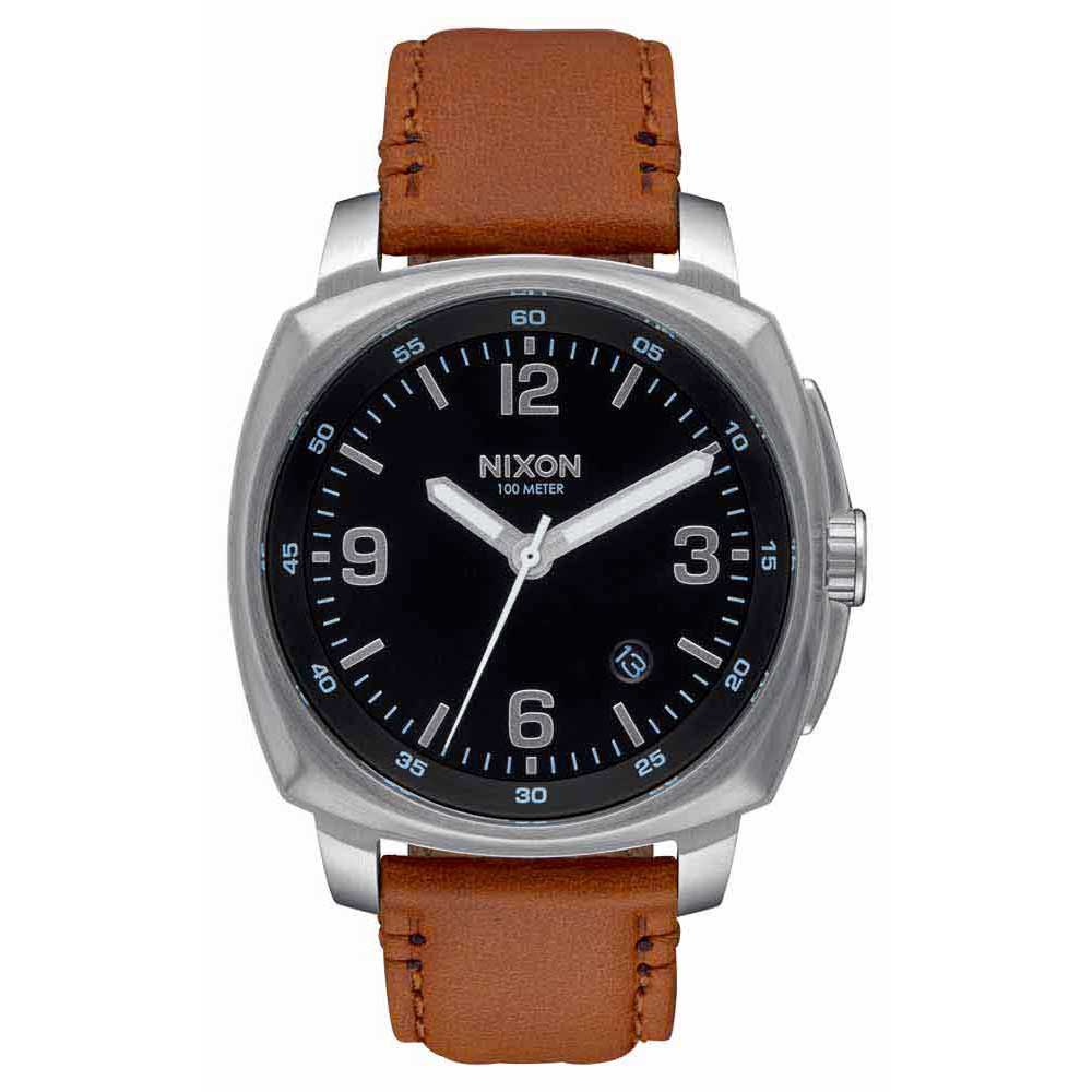 nixon-charger-leather-watch
