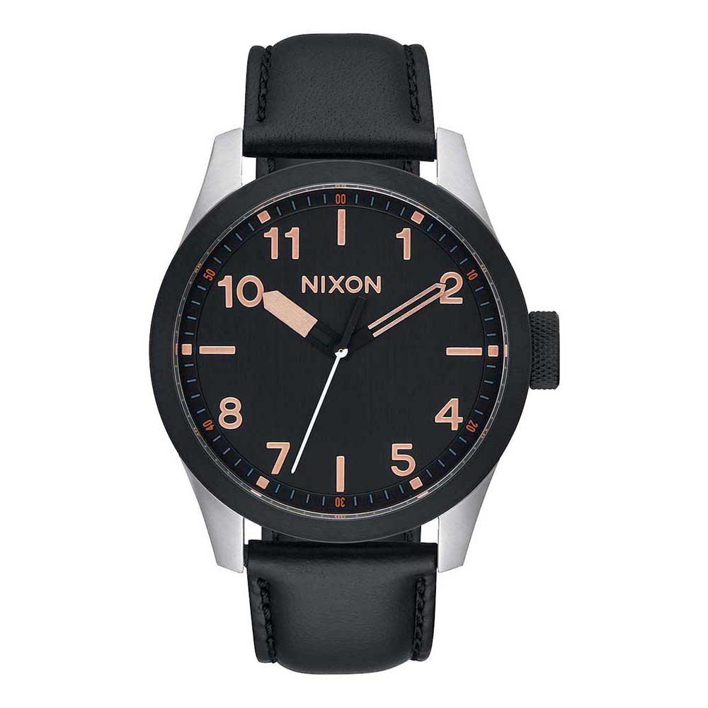 nixon-montre-safari-leather