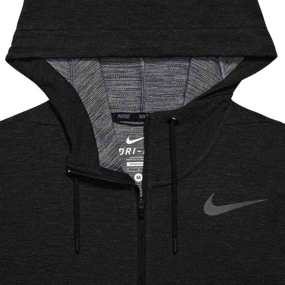 Nike DriFit Training Fleece Sweater Met Ritssluiting