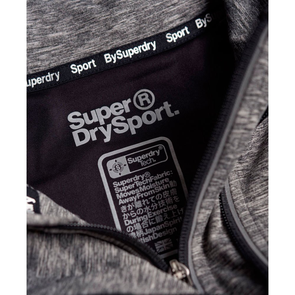 Superdry Core Gym Sweater Met Ritssluiting