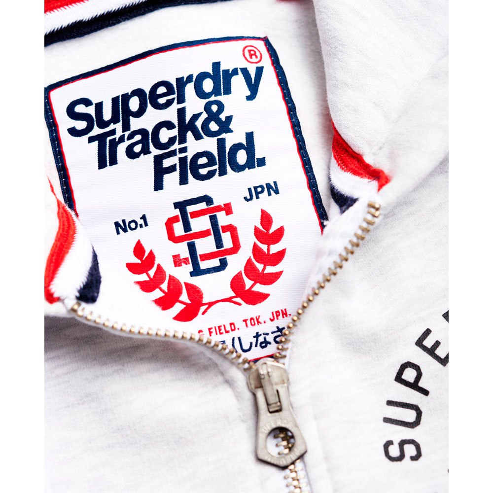 Superdry Track & Field Sweater Met Ritssluiting