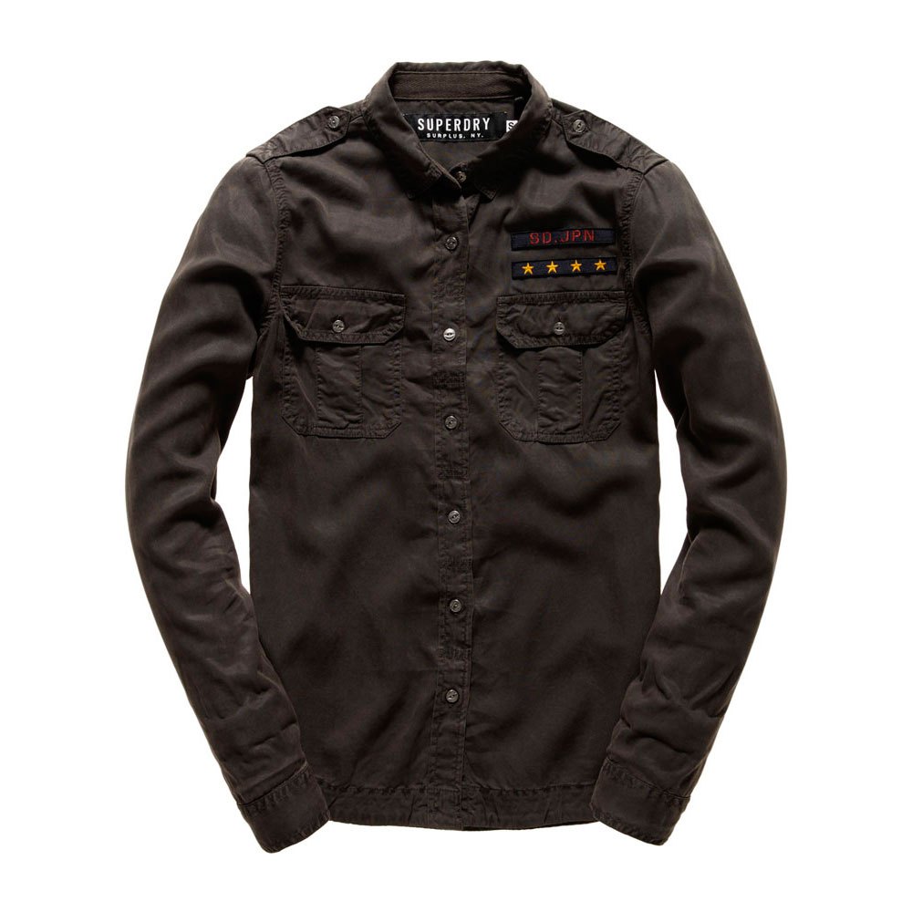 Superdry Chemise à Manches Longues Military