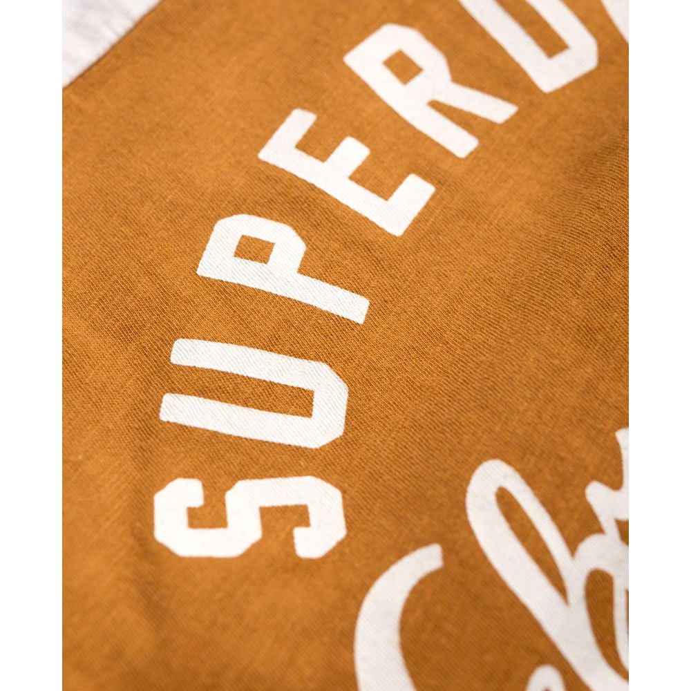 Superdry Football Slub Top 3/4 Mouwen T-Shirt