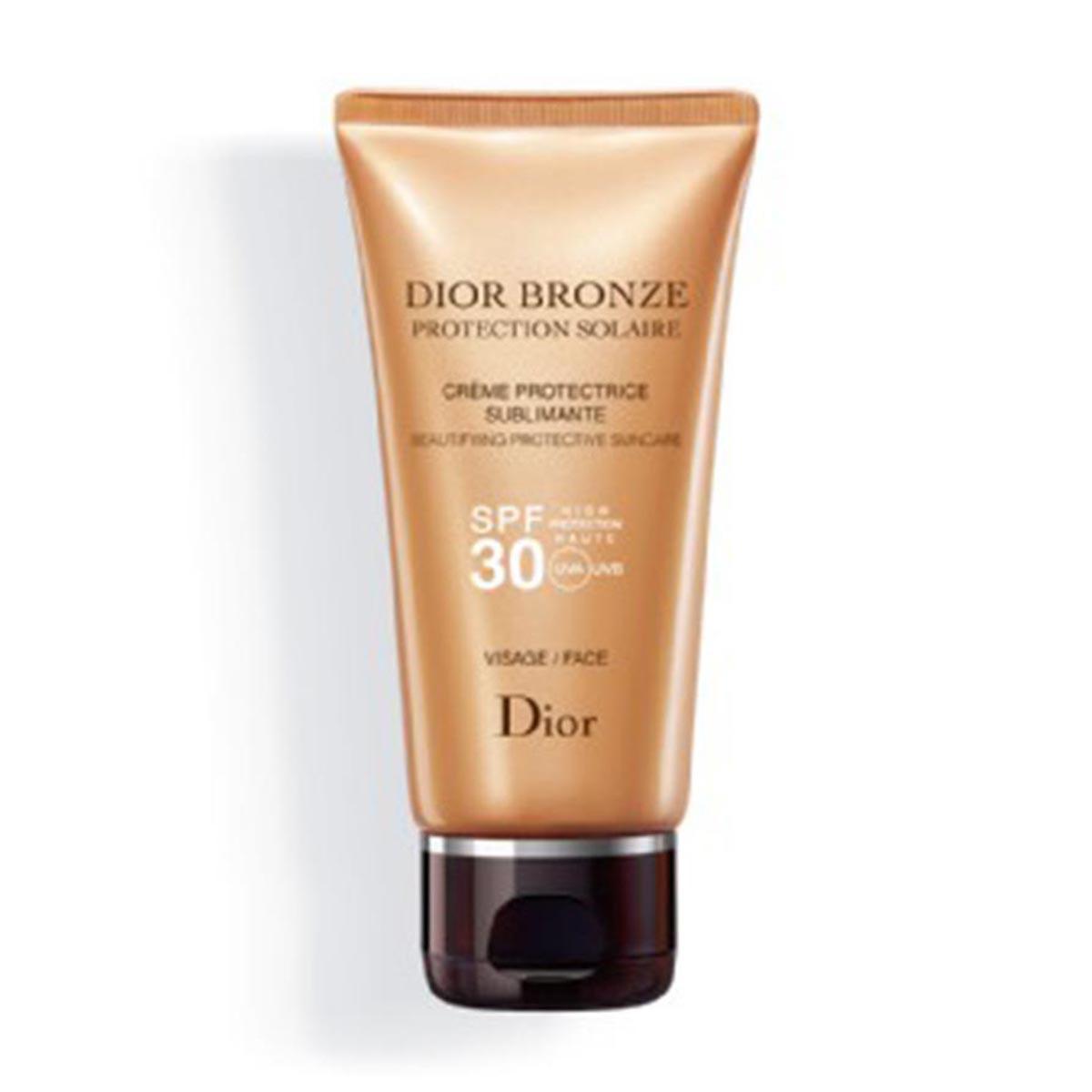 Dior Bronze Protective Creme Sublime Face Spf30 50ml, Golden | Bikeinn