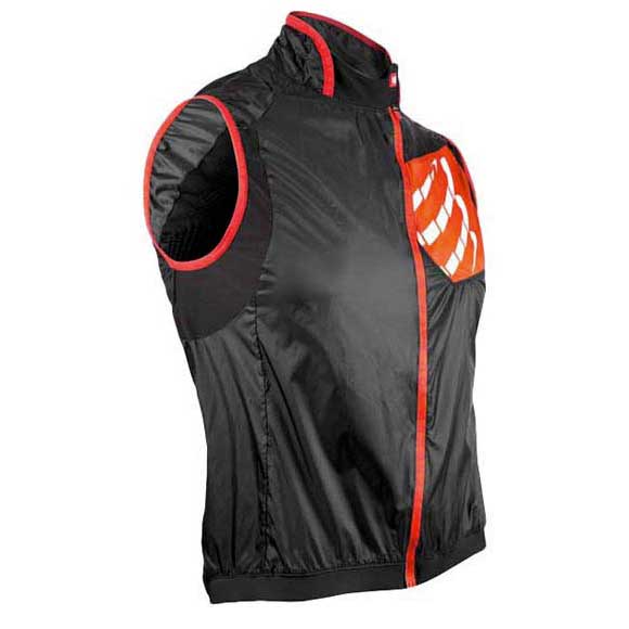 compressport-cycling-hurricane-windprotect-vest-negro-gilet