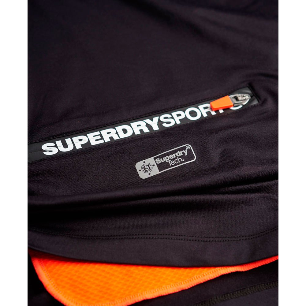 Superdry Gym Sport Running Sweatshirt Met Capuchon