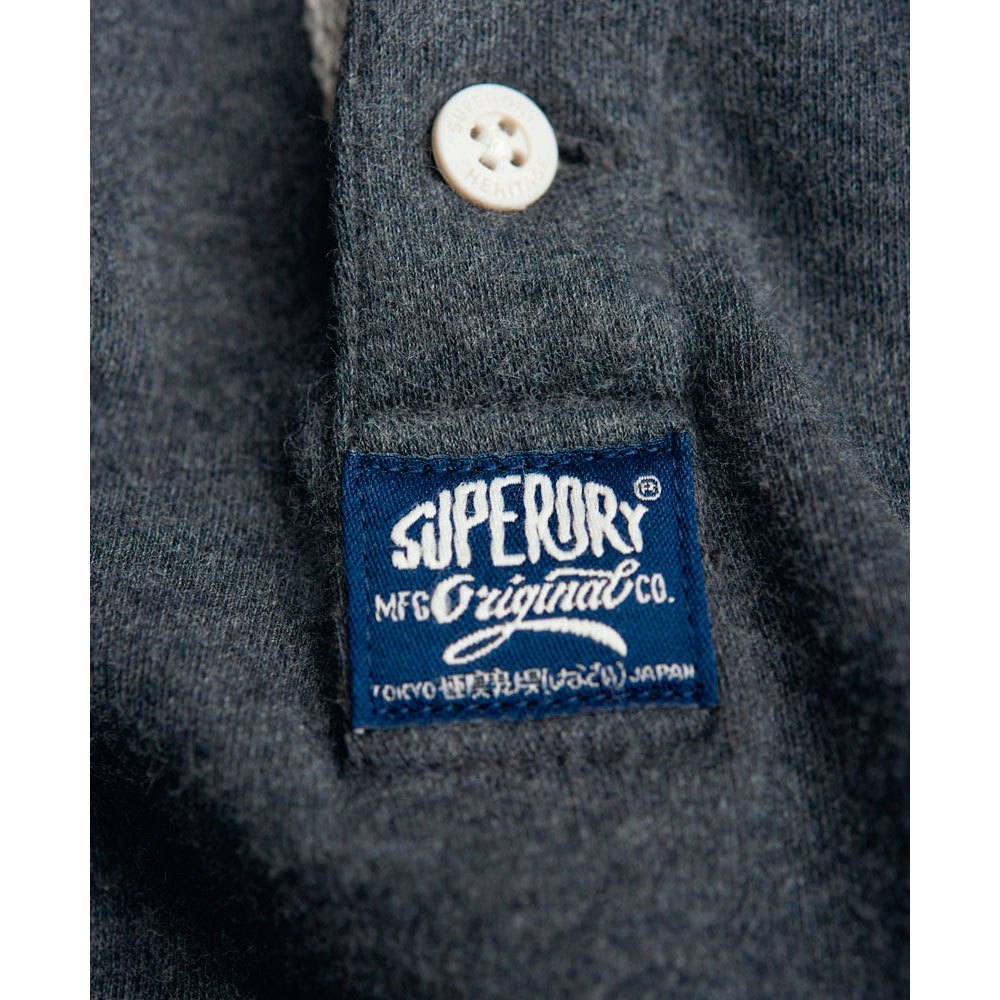 Superdry Heritage Grandad Lange Mouwen T-Shirt